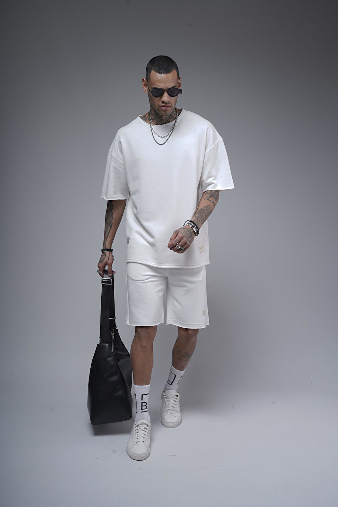 Pis Yaka Oversize Kalıp Unisex Alt Üst Takım