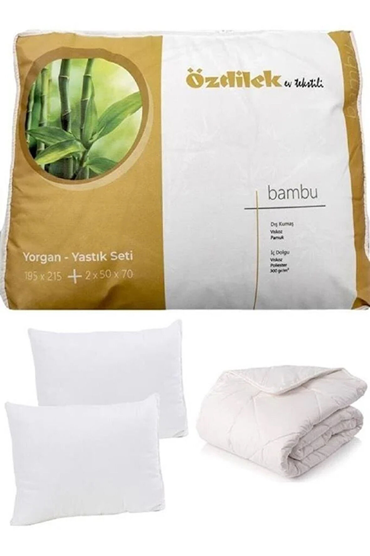 Özdilek Bambu Yorgan Seti ÇİFT Kişilik