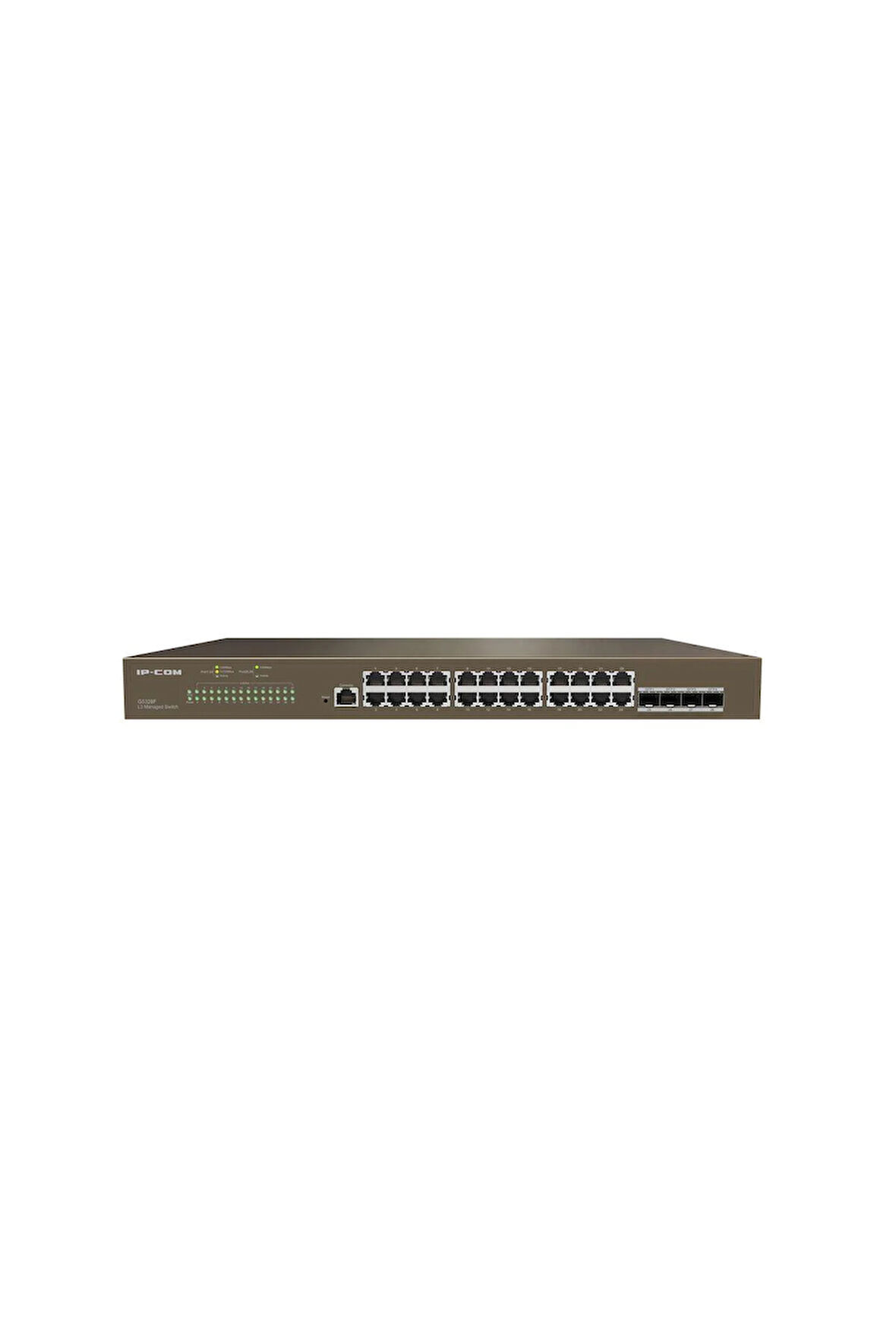 Ip-Com G5328F Managed,L3, 24Ge Rj45 Ports,4Ge Sfp Port,19'Rackmountable