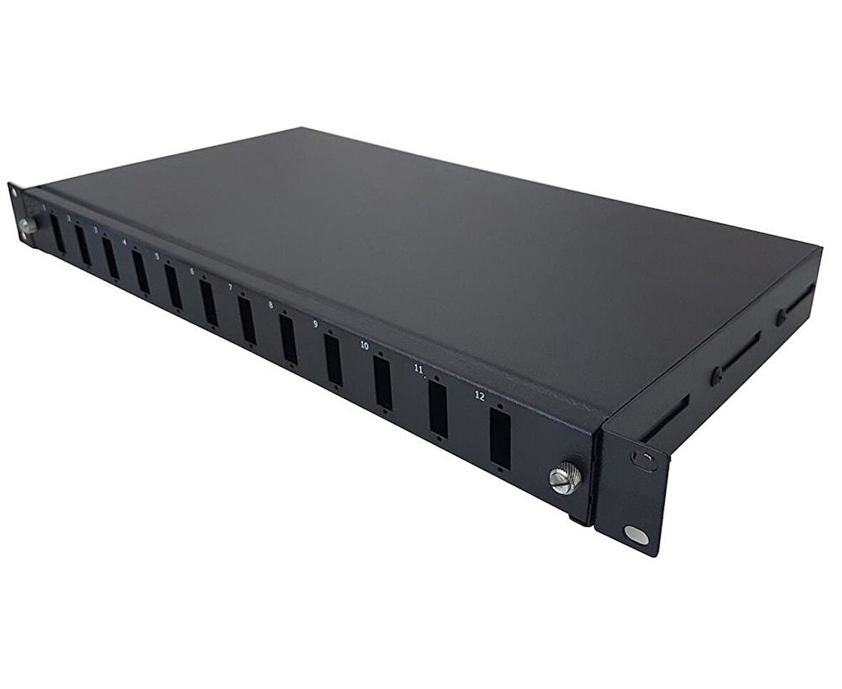 12 Port Sc Dx F/O Patch Panel (Boş)