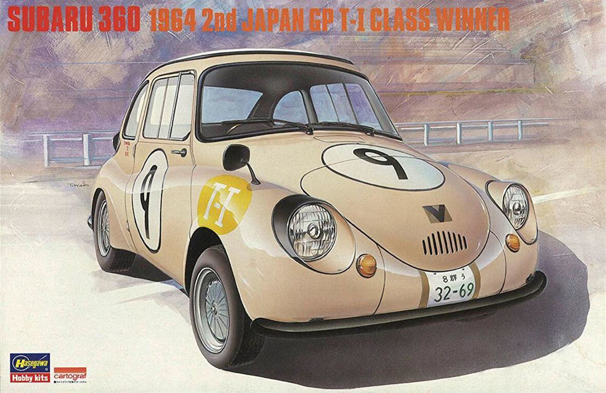 Hasegawa 20322 1/24 Ölçek, Subaru 360 (Limited Edition), Otomobil Plastik Model Kiti