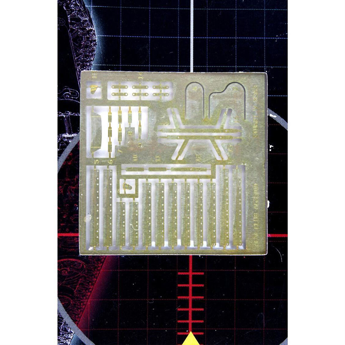 AFV Club AG35010 1/35 Ölçek, M3A3 STUART Hafif Tankı Photo Etched Detay Seti