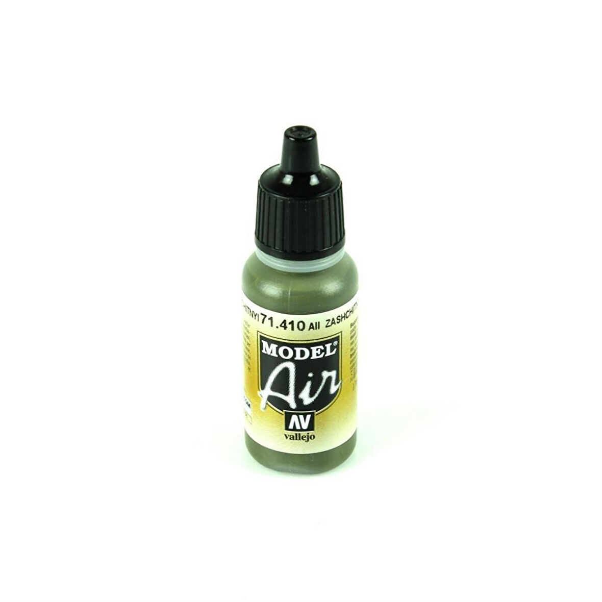 Vallejo 71410 18 ml. AII Zashchitnyi Camouflage Green, Model Air Serisi Model Boyası