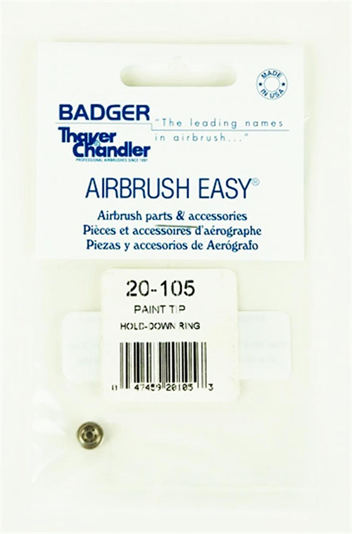 Badger 20-105 Uc Tutma Halkası, (Sotar Boya Tabancası için)