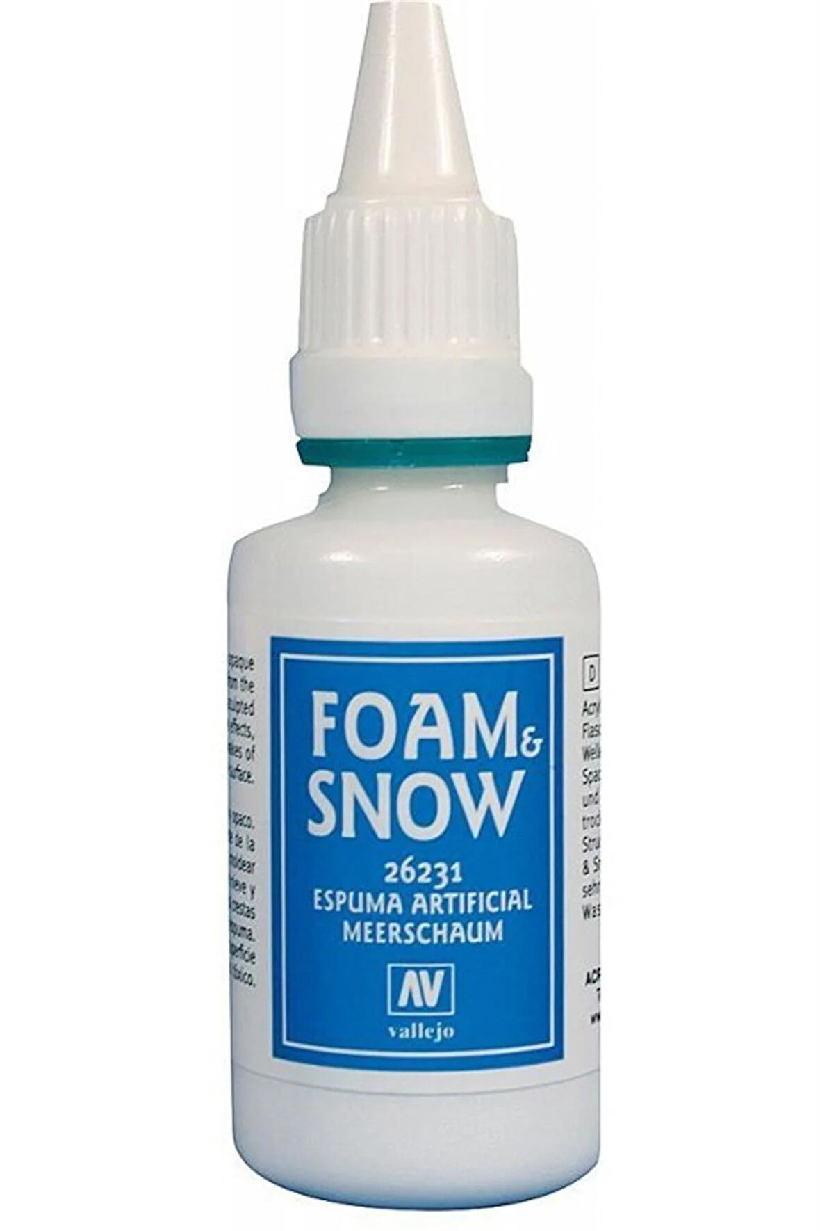 Vallejo 26231 32 ml. Foam & Snow, Kar Dokusu