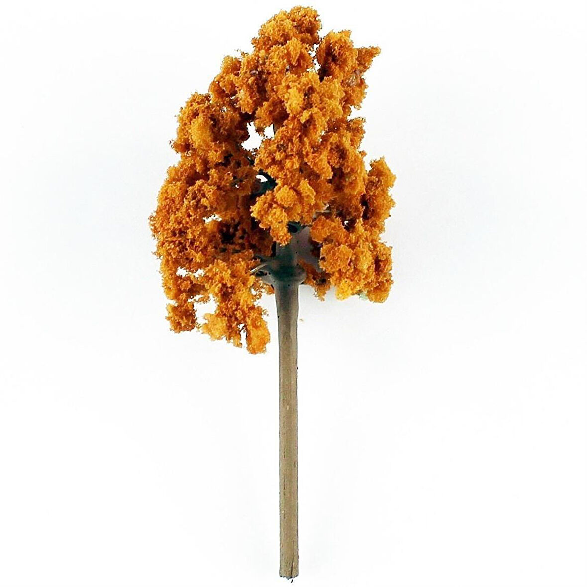 Hobbytime 7 Cm. Yassı Formlu Sonbahar Ağacı Modeli, 3 Adet