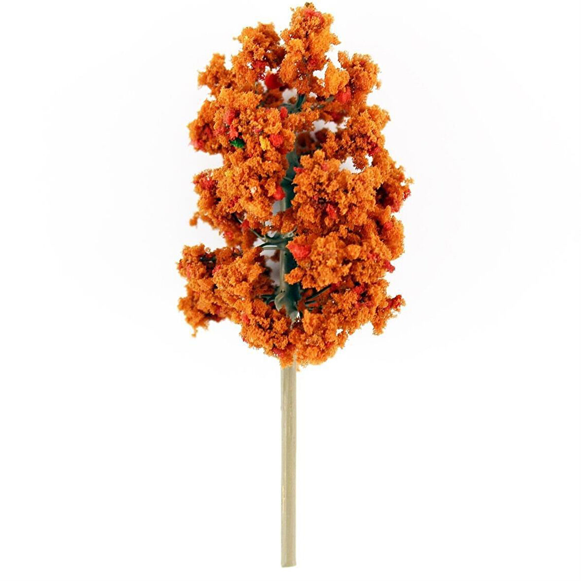 Hobbytime 9 Cm. Yassı Formlu Amerikan Sığla Ağacı Modeli, 2 Adet