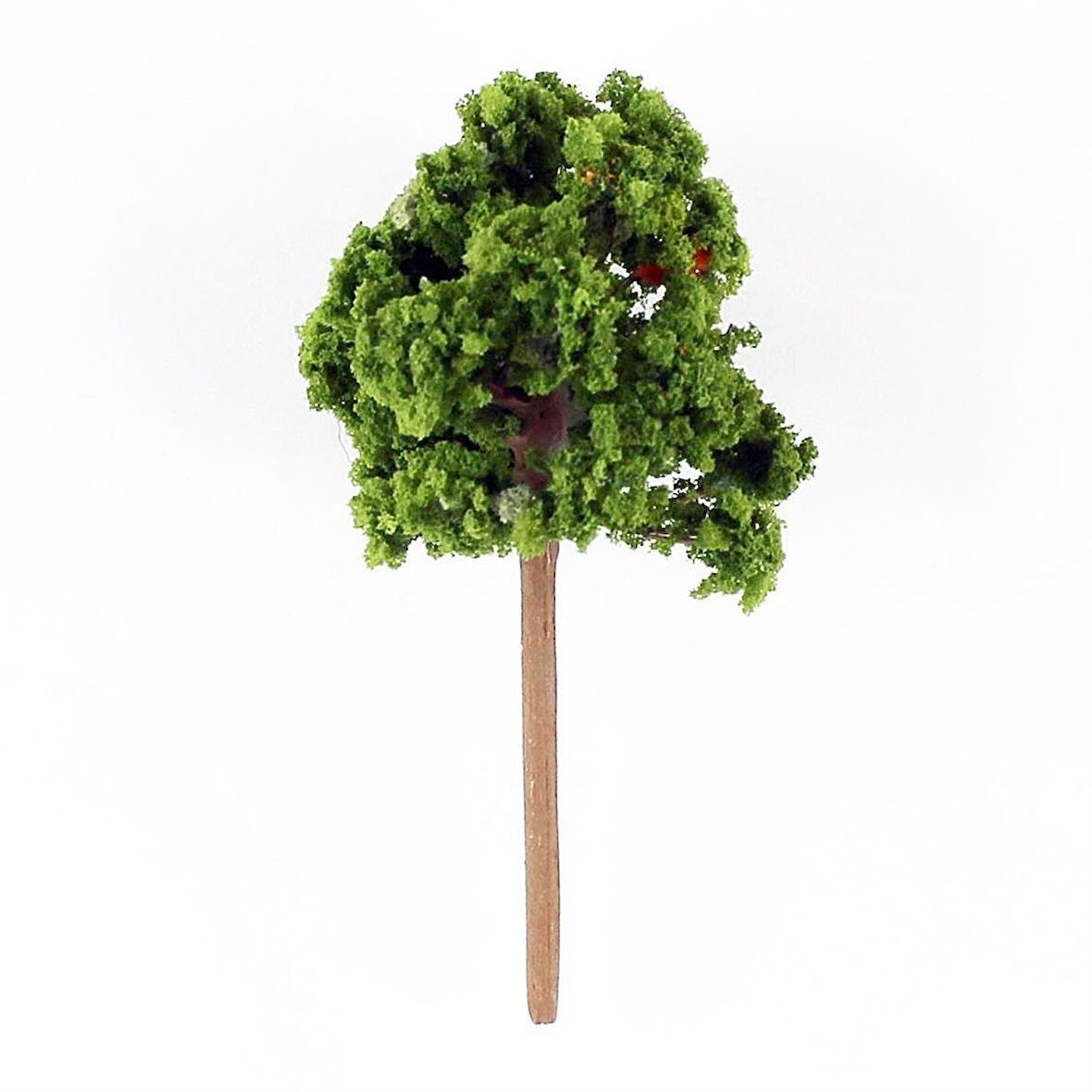 Hobbytime 5 Cm. Yuvarlak Formlu Yaz Yeşili Ağacı Modeli, 5 Adet