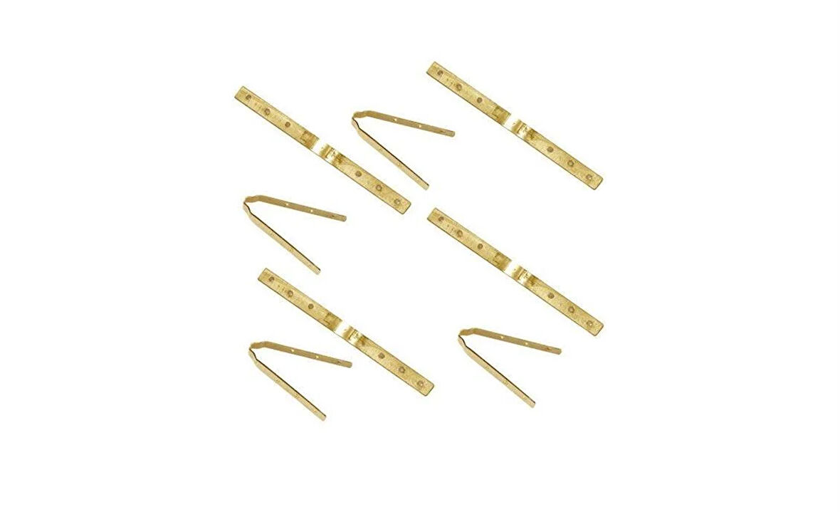 Occre 17015 Dümen Menteşesi 3x20 mm. Prinç, 3 Adet