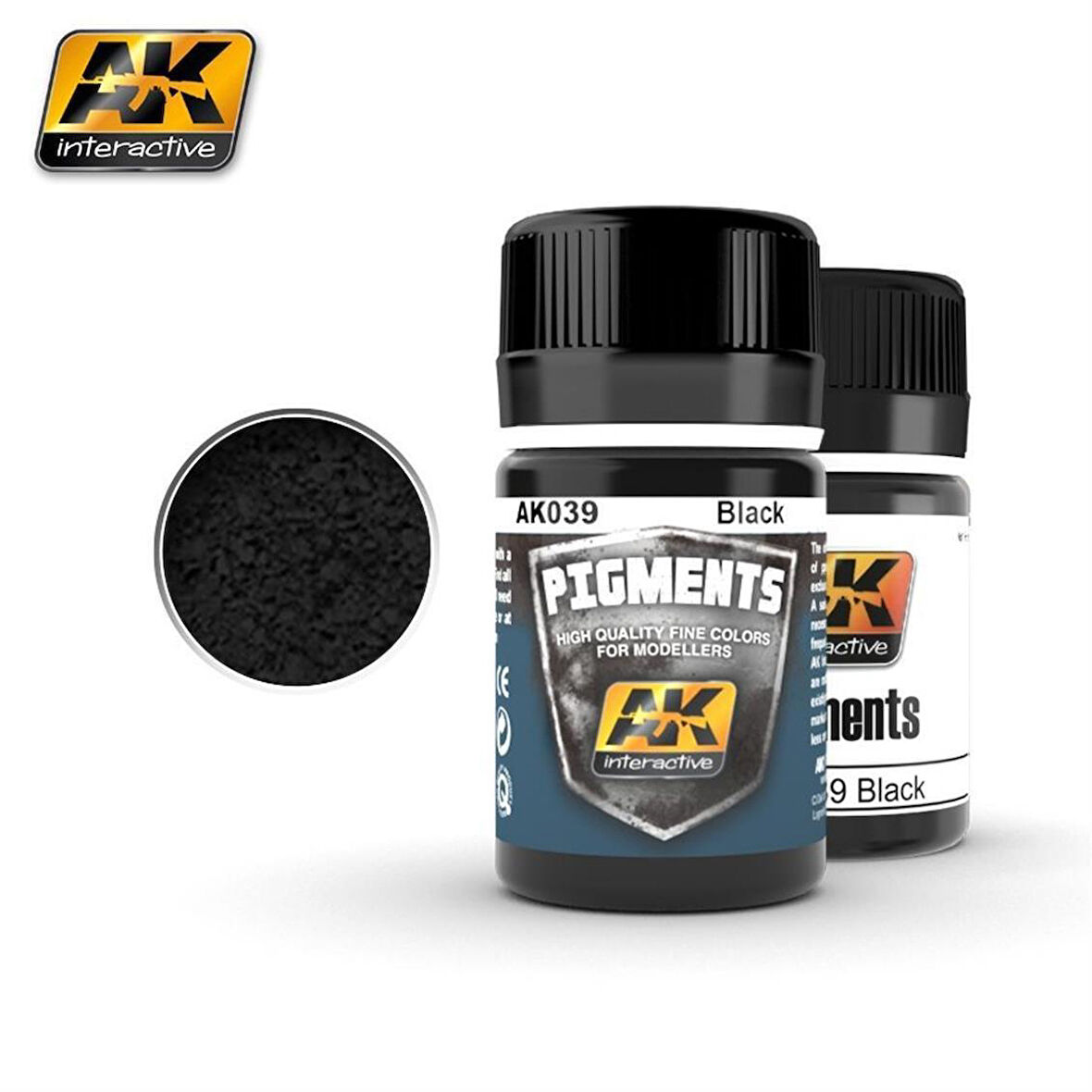 AK 039 35 ml. Black Pigment