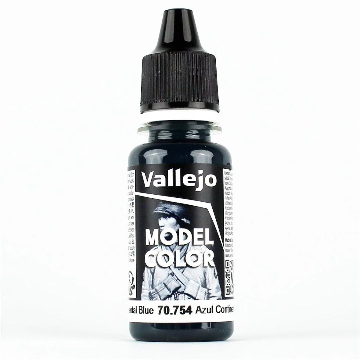 Vallejo 70754 18 ml. (073) Continental Blue, Model Color Serisi Model Boyası