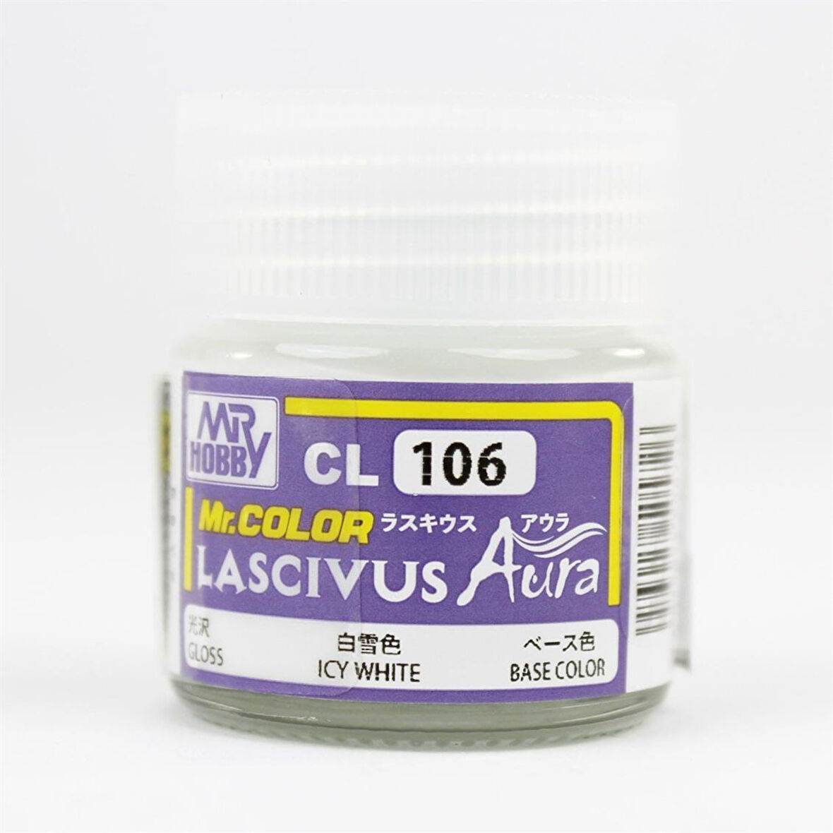 Mr.Hobby CL-106 10 ml. Icey White, Lascivus Serisi Model Boyası