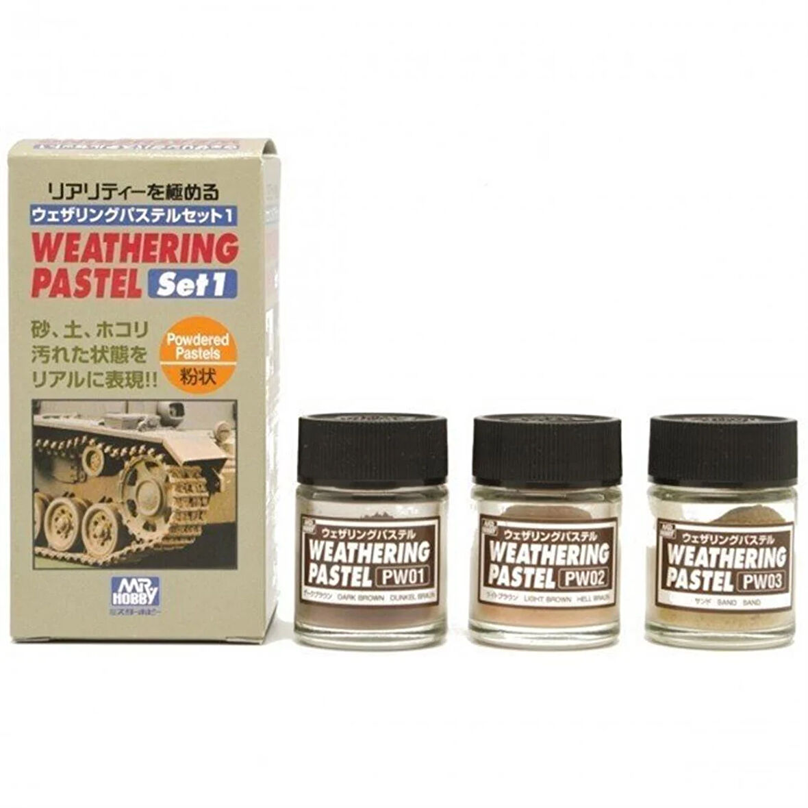 Mr.Hobby PP-101 Eskitme Pastel Set.1