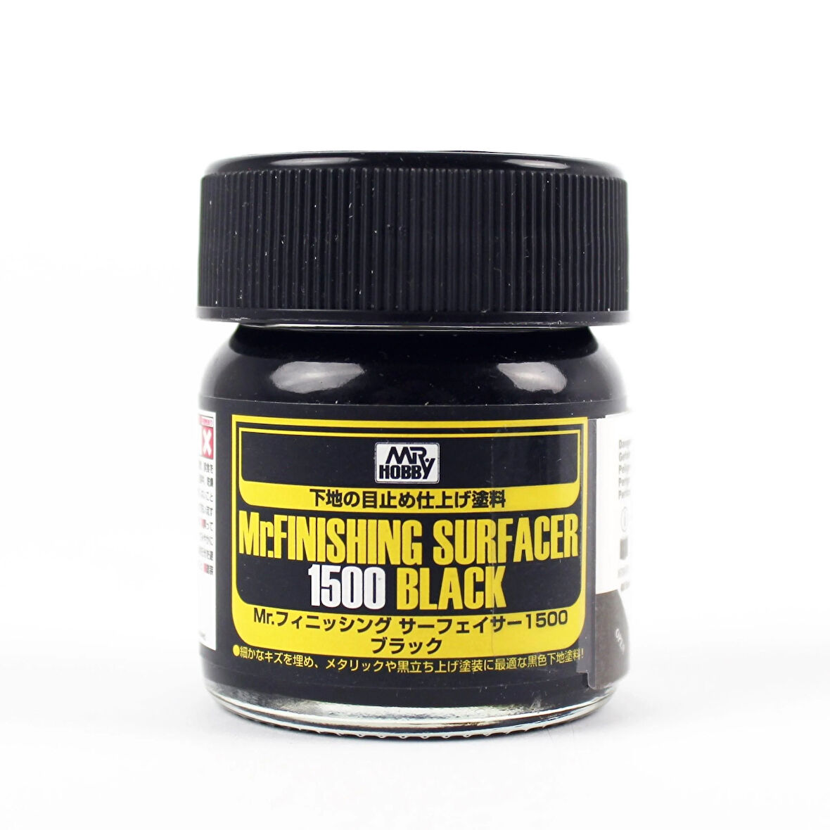 Mr.Hobby SF-288 40 ml. Mr.Finishing Surfacer 1500, Siyah Astar Model Boyası