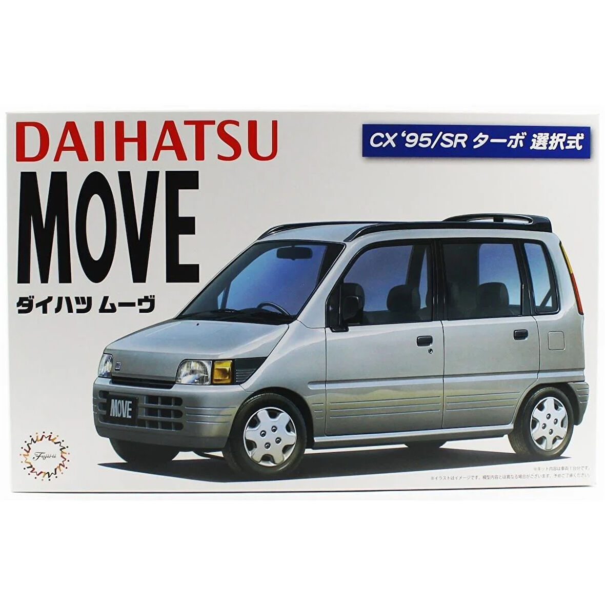 Fujimi ID-30 04673 1/24 Ölçek, Daihatsu Move CX '95, Otomobil Plastik Model Kiti