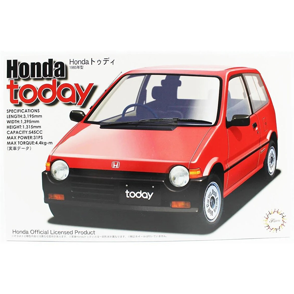Fujimi ID-12 04692 1/24 Ölçek, Honda Today G, Otomobil Plastik Model Kiti
