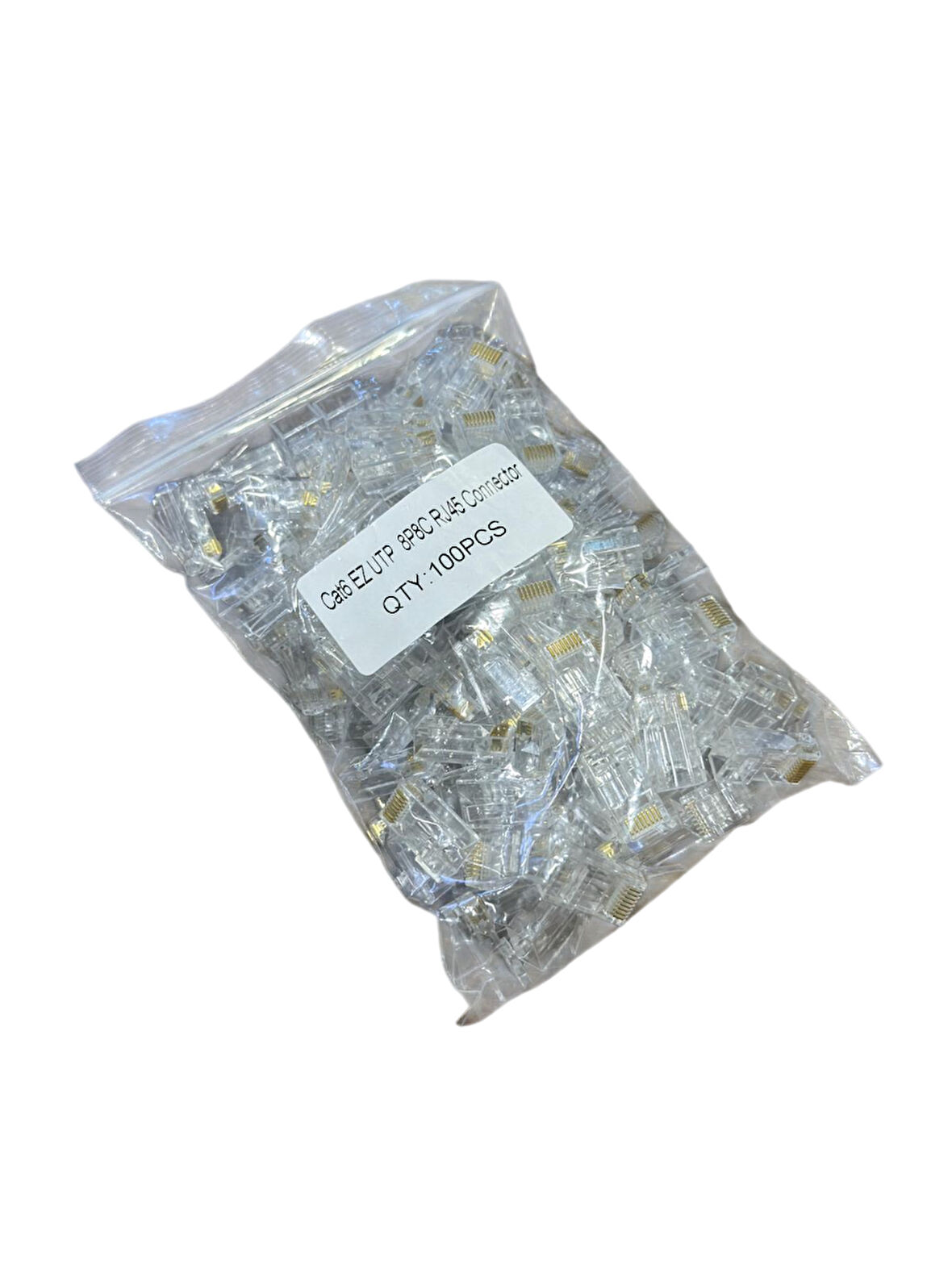 Cat6 Utp Rj45 Plug EZ Yeni Nesil (100 lü paket)