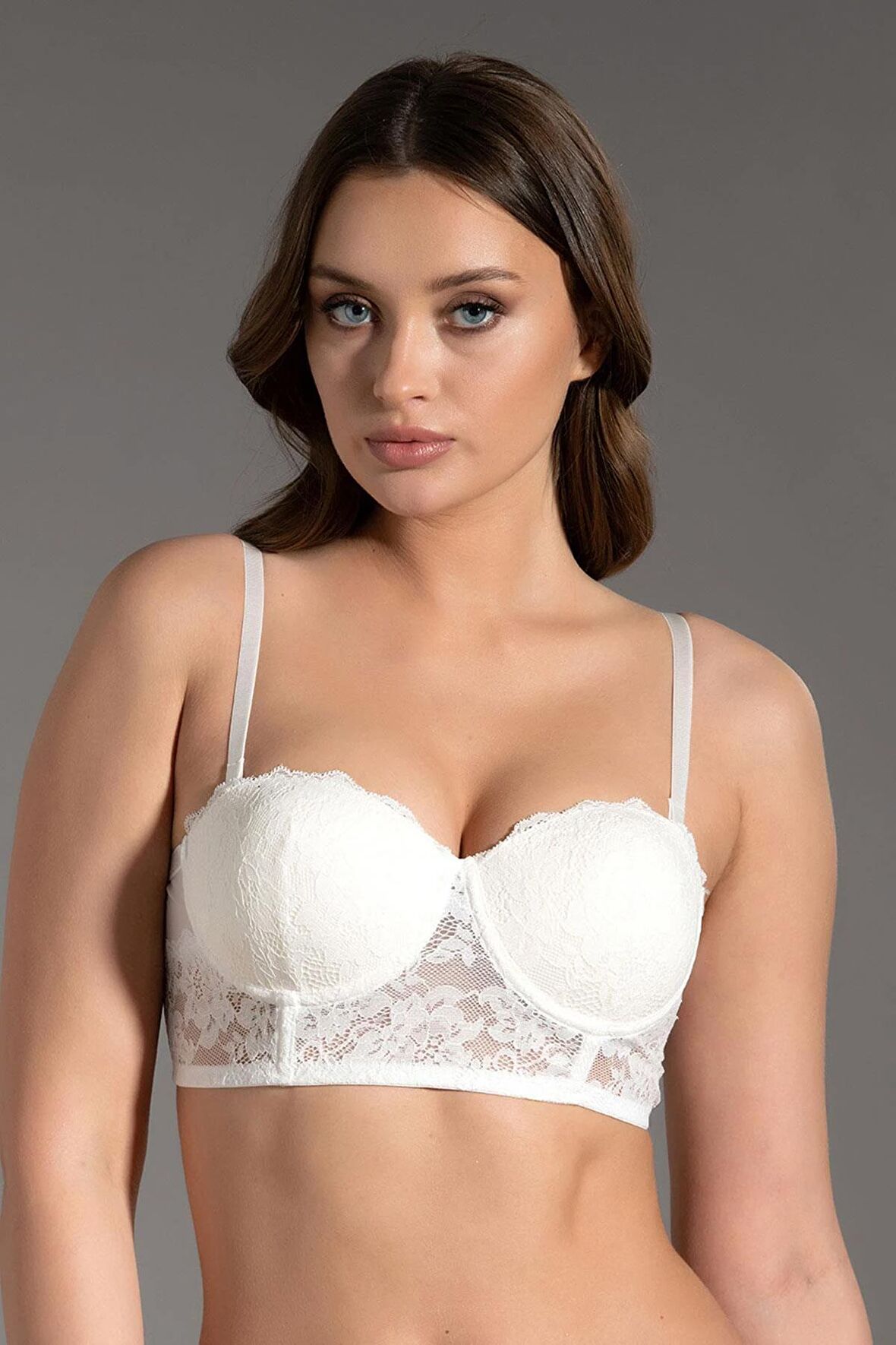 Dantelli Destekli Bustiyer | New Bra 5120 