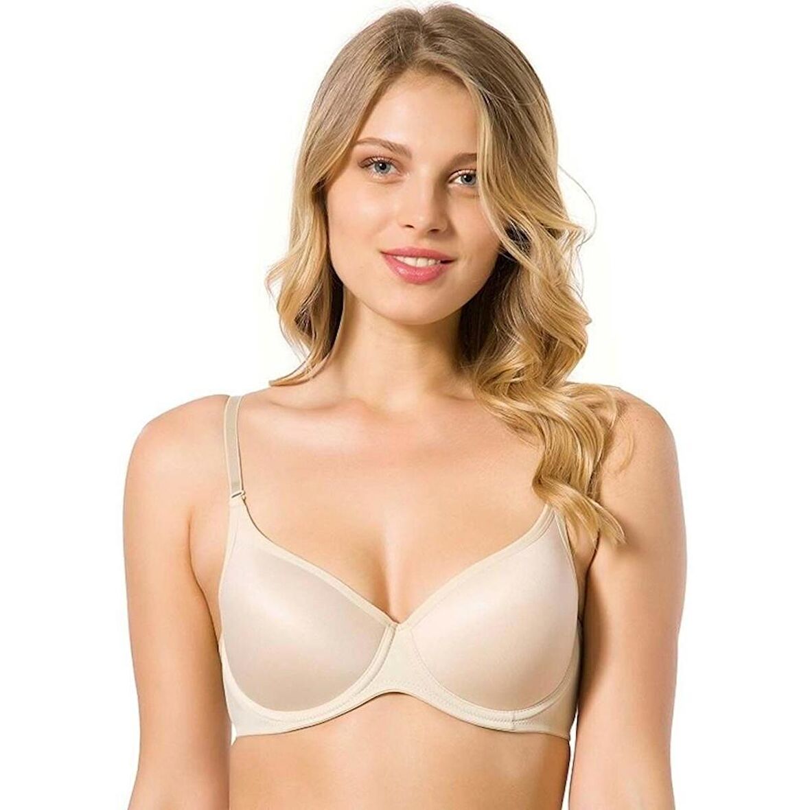 Soft Micro Battal Sütyen Ten | Le Jardin  9600-B