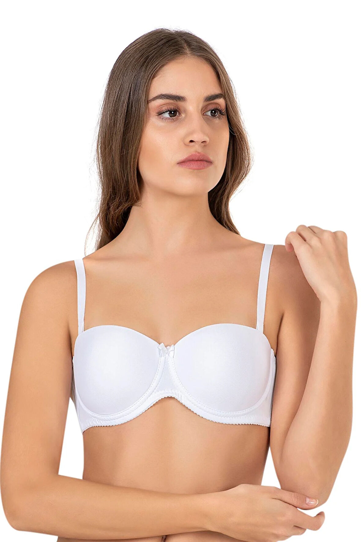 Straplez Sütyen Beyaz | 3510