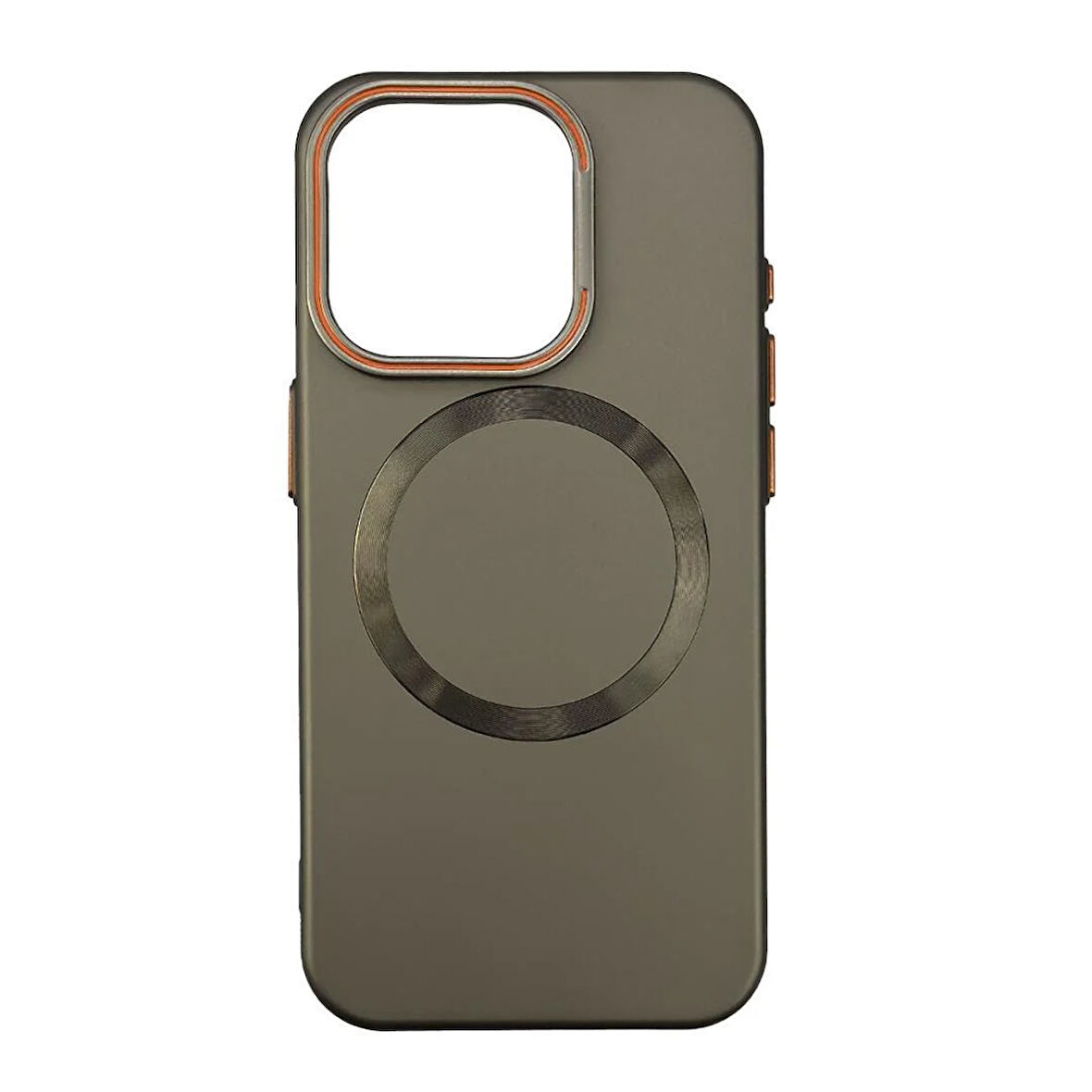 Iphone 14 Pro Suvin Stantlı Kılıf - Gri