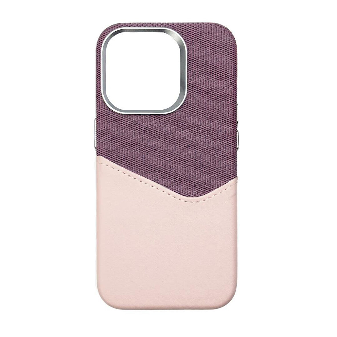Iphone 12 Elega Deri Kılıf - Pembe