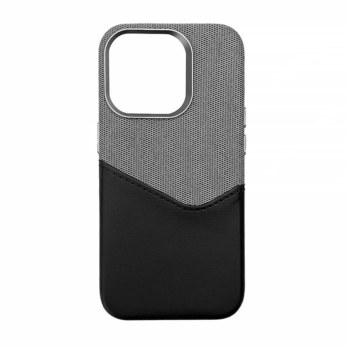 Iphone 14 Pro Max Elega Deri Kılıf - Siyah