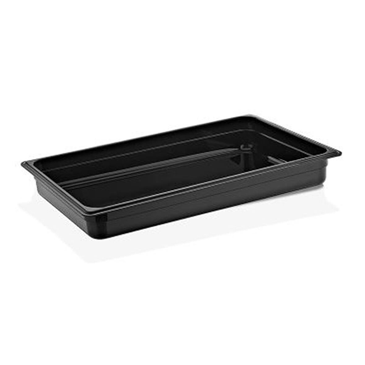 GastroPlast GN 1/1-65 mm Polikarbon Gastronom Küvet, Siyah