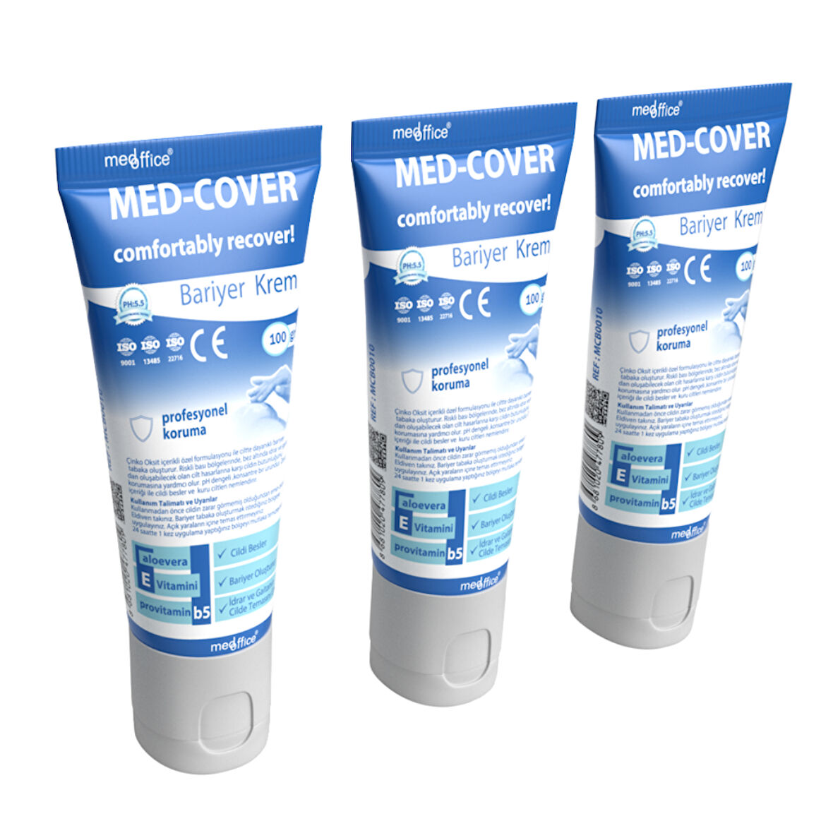 MedCover Bariyer Krem 100 gr  x 3 adet