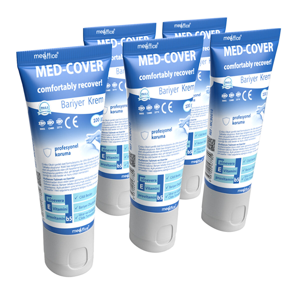 MedCover Bariyer Krem 100 gr x 5 adet