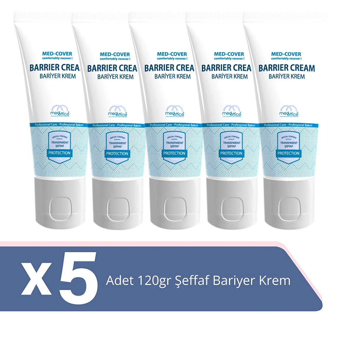 MedCover Bariyer Krem 120 gr x 5 adet