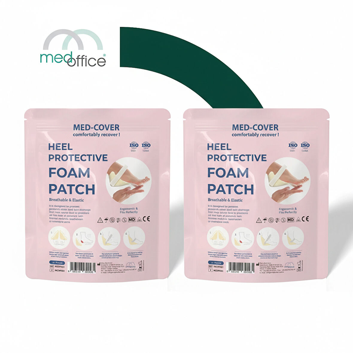 Med-Cover Topuk Koruyucu Köpük x 2 adet