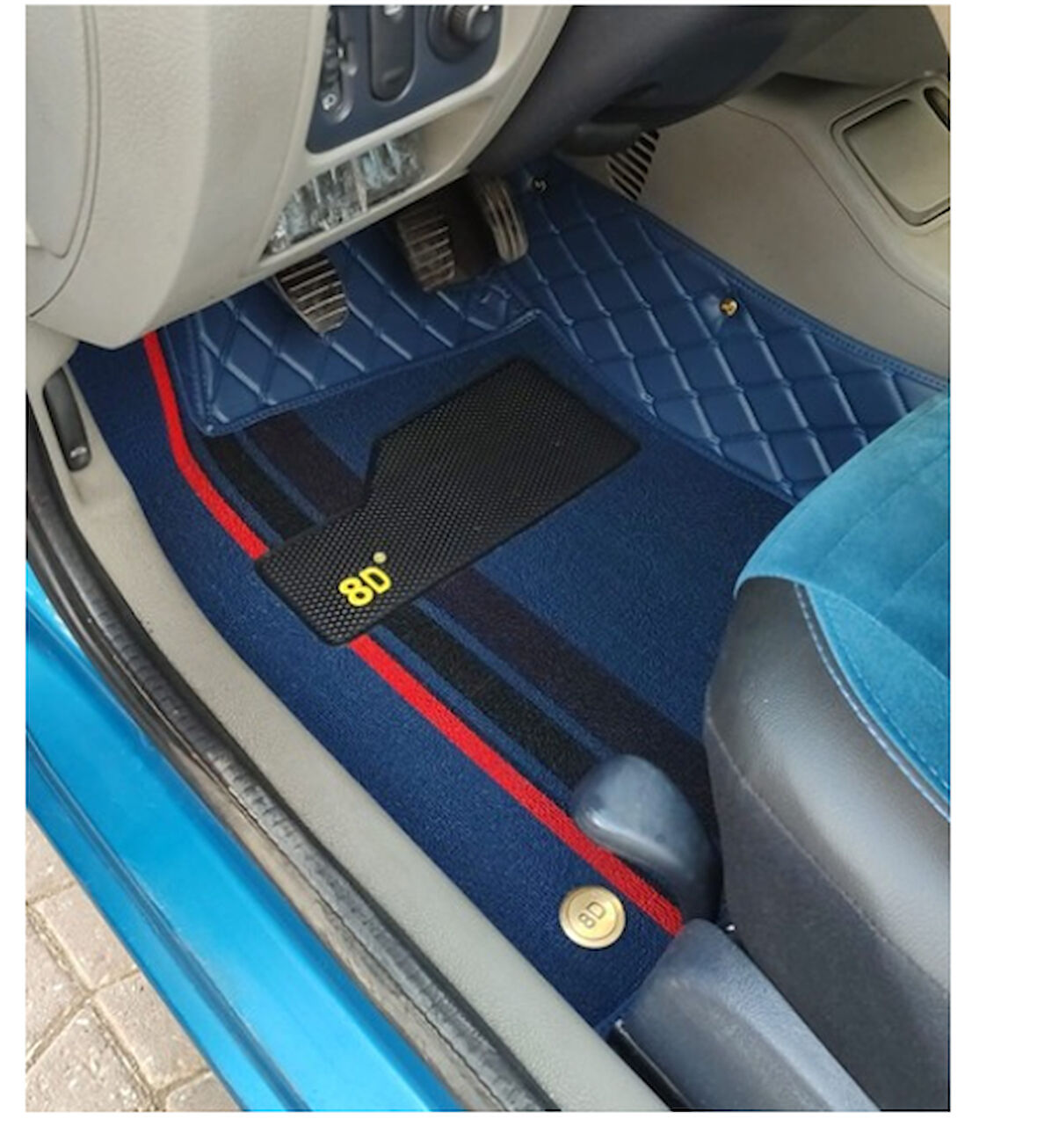 Renault Clio 2003-2008 Arası Araca Özel 8d Çift Katmanlı Havuzlu Paspas Takımı