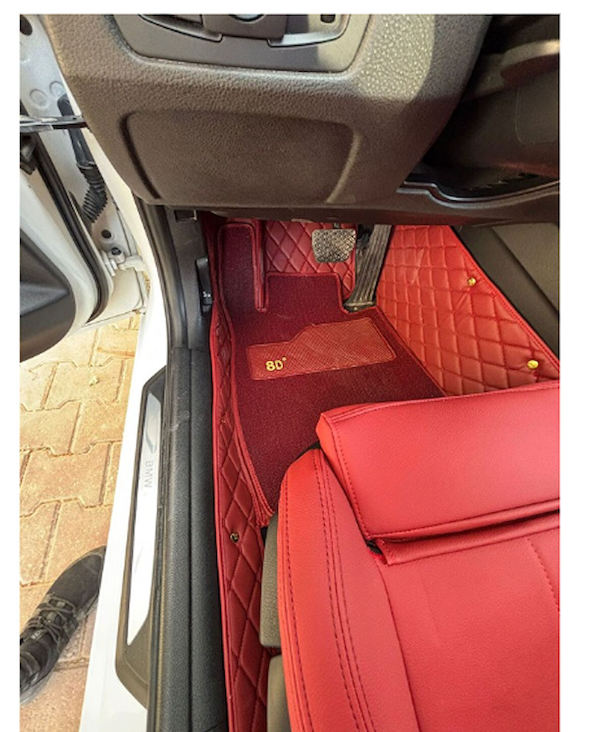 Bmw 320 İ Aracına Özel 8d Çift Katmanlı Havuzlu Paspas Takımı