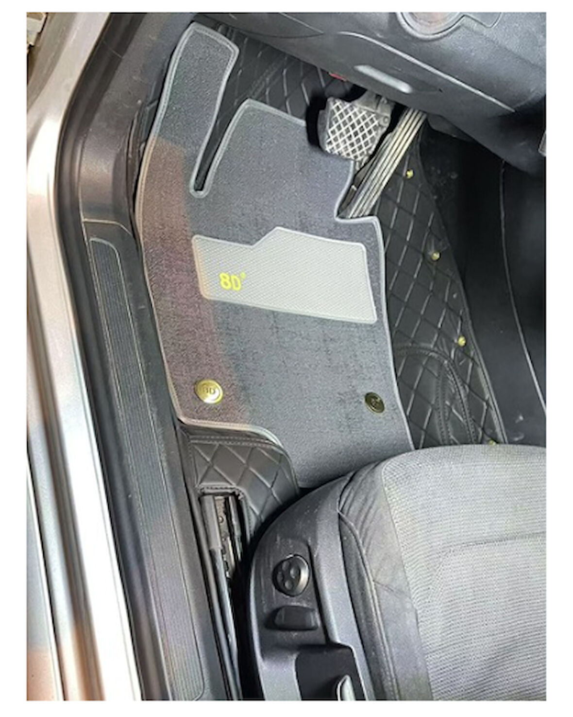 Volkswagen Passat 2011-2014 Arası Araca Özel 8d Çift Katmanlı Havuzlu Paspas Takımı