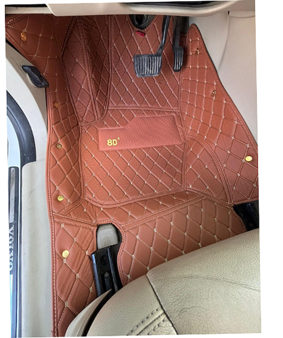 Volvo S60 2011 Sonrası Araca özel 8d Tek Katmanlı Havuzlu Paspas Takımı