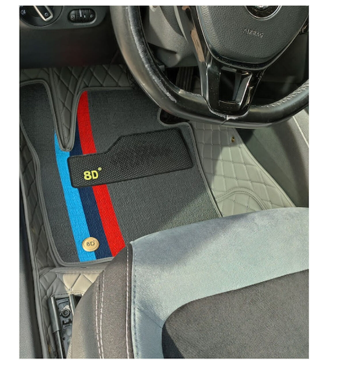Volkswagen Jetta 2011-2019 Arası Araca Özel 8D Çift Katmanlı Havuzlu Paspas Takımı