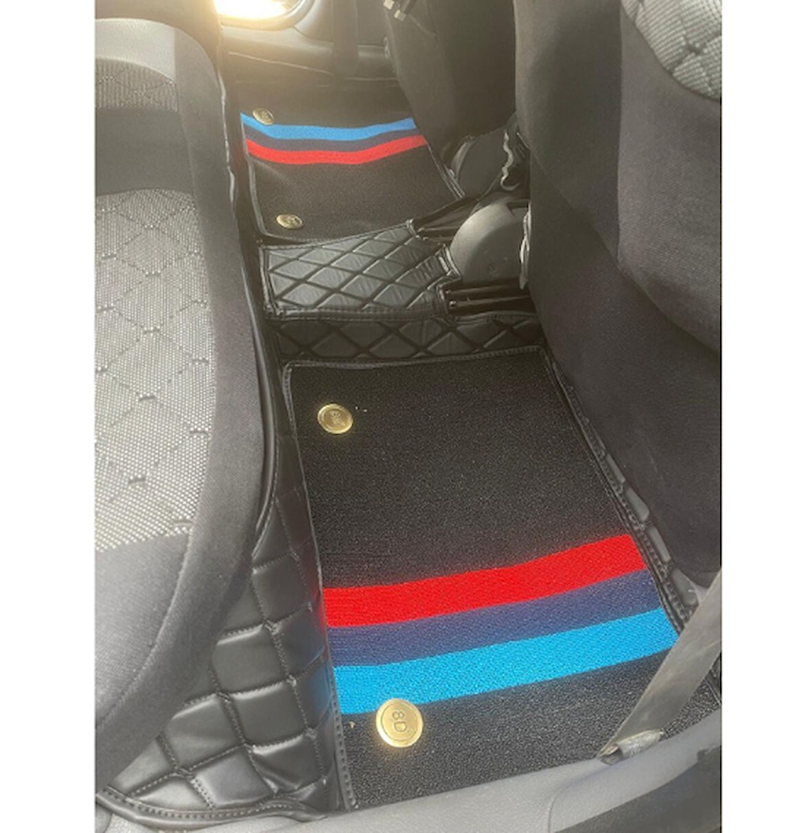 Renault Clio 1995-2001 Arası Araca Özel 8d Çift Katmanlı Havuzlu Paspas Takımı