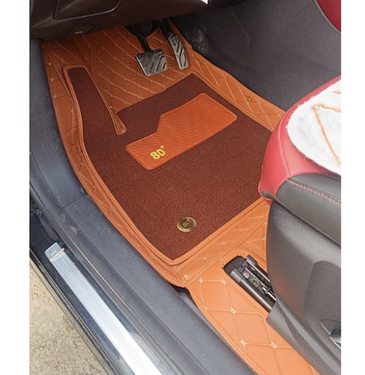 MG HS 2018-2023 Arası Aracına Özel 8d Çift Katmanlı Havuzlu Paspas Takımı