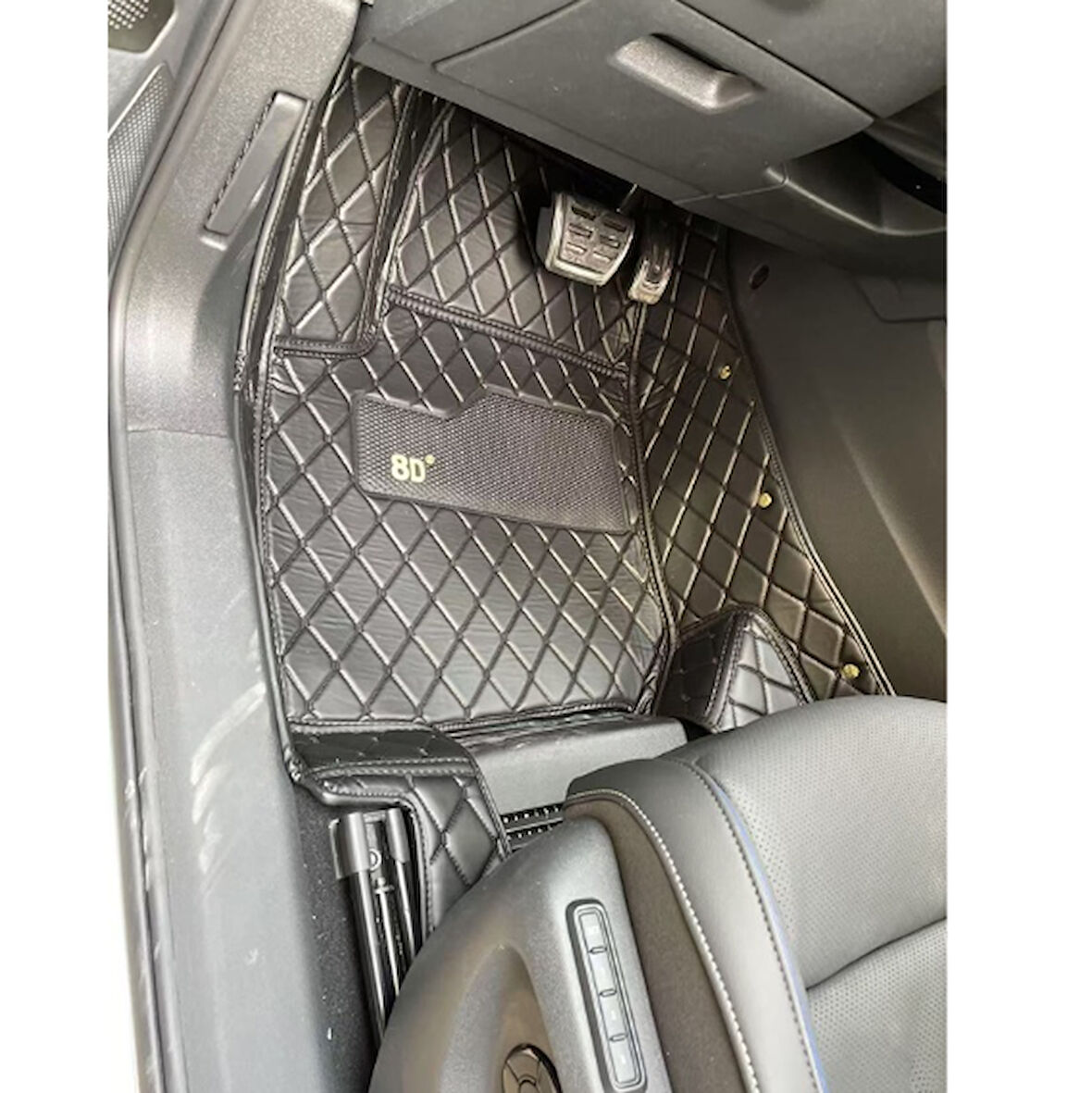 Bmw X5 2008-2013 Arası Aracına Özel 8d Tek Katmanlı Havuzlu Paspas Takımı