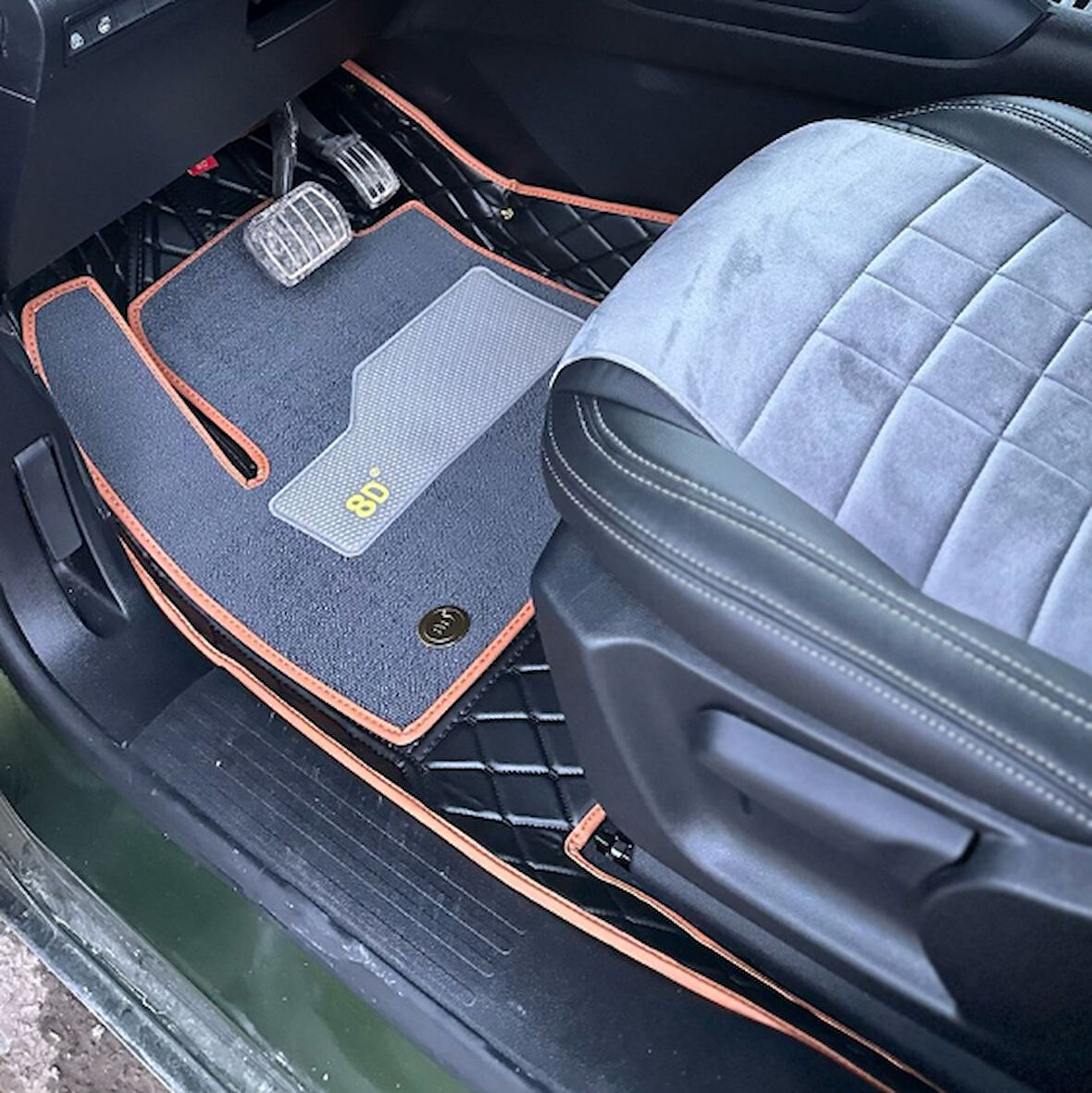 Peugeot Rifter 2023 Sonrası Aracına Özel 8d Çift Katmanlı Havuzlu Paspas Takımı