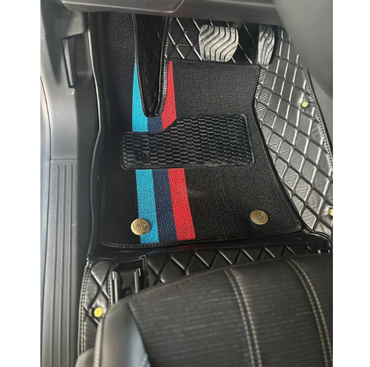 Renault Austral 2024 Sonrası  Aracına Özel 8D Çift Katmanlı Havuzlu Paspas Takımı 