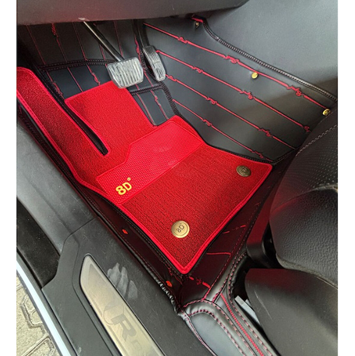 Range Rover Vela 2017-2020 Arası Aracına Özel 8d Çift Katmanlı Havuzlu Paspas Takımı 