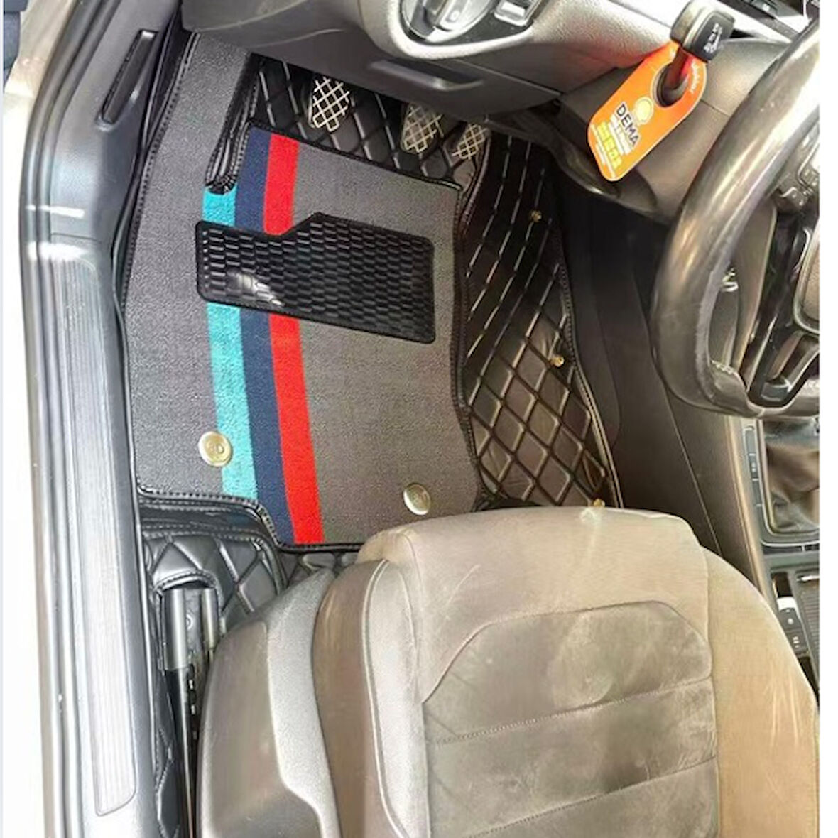 Volkswagen Golf 7 2014-2020 Arası Aracına Özel 8d Çift Katmanlı Havuzlu Paspas Takımı