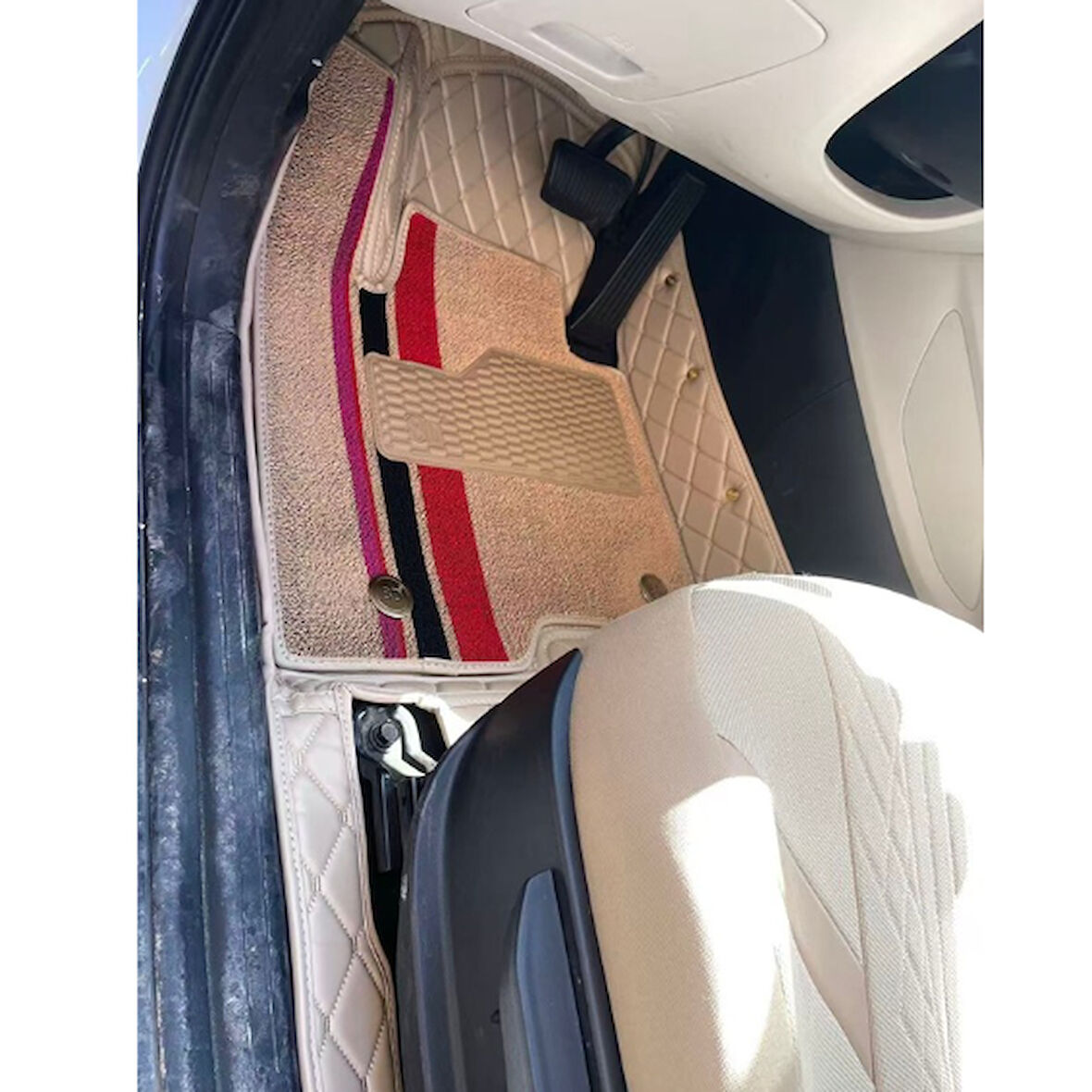 Hyundai Tucson 2023 Sonrası Aracına Özel 8d Çift Katmanlı Havuzlu Paspas Takımı