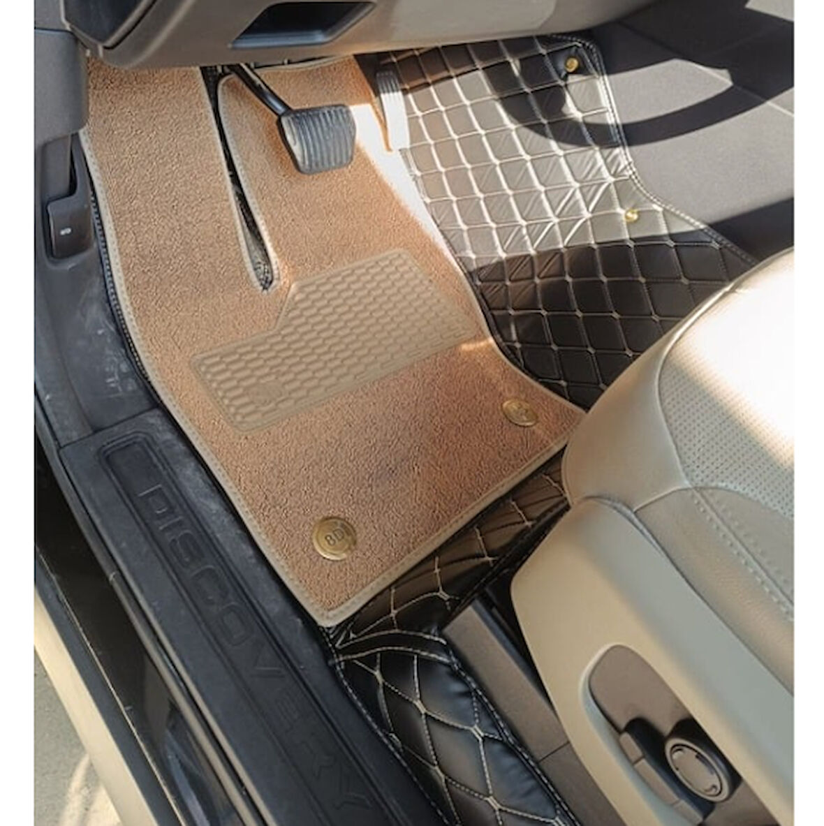 Land Rover Discovery 2017-2020 Arası Aracına Özel 8d Çift Katmanlı Havuzlu Paspas Takım