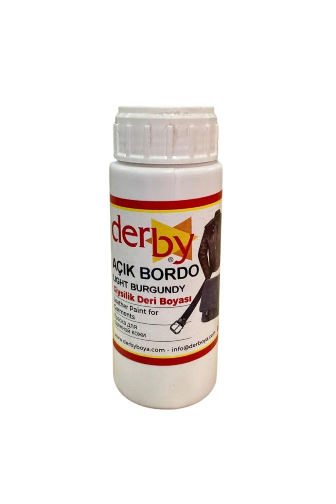 Special Deri Mont Ceket Çanta Kemer Direksiyon Boyası Açık Bordo 100 ml