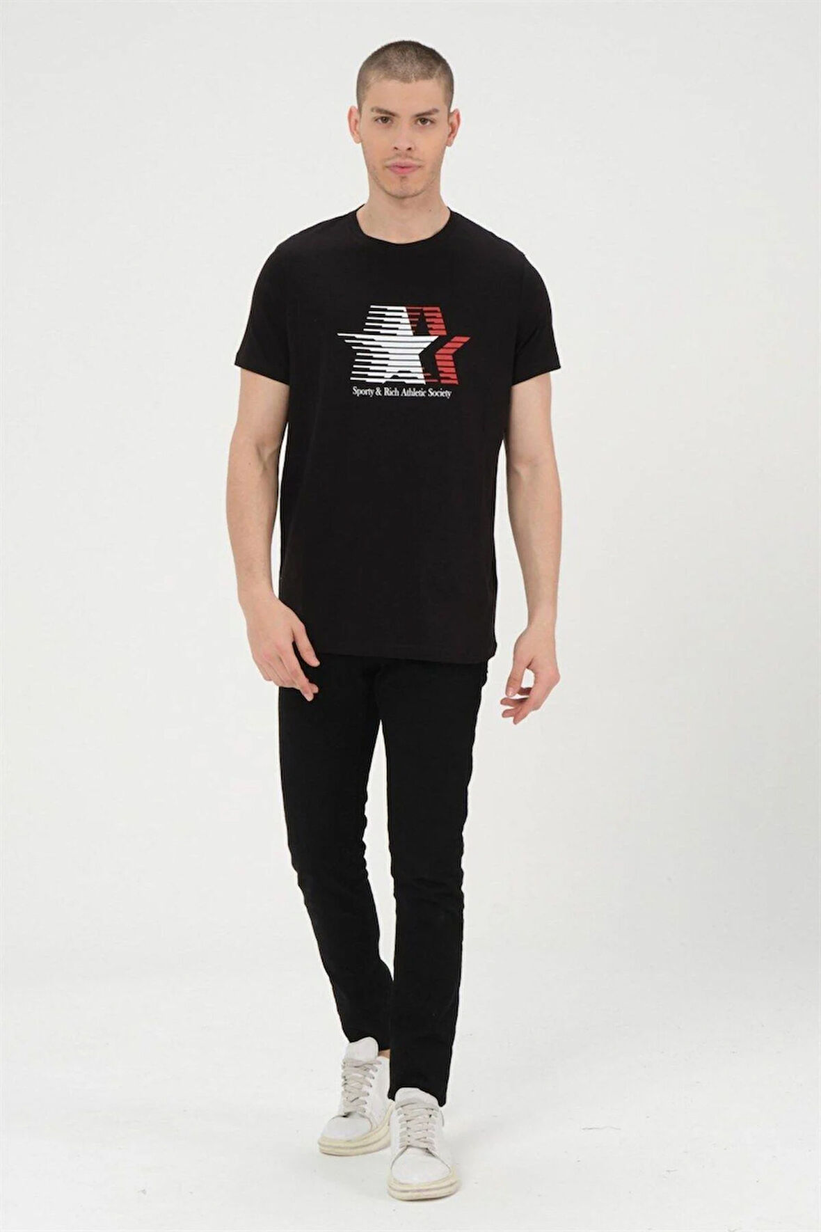 Erkek Basic T-shirt %100 Pamuk Tişört