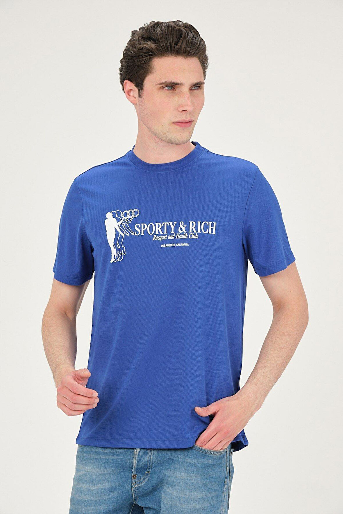 Erkek Basic T-shirt Tşört