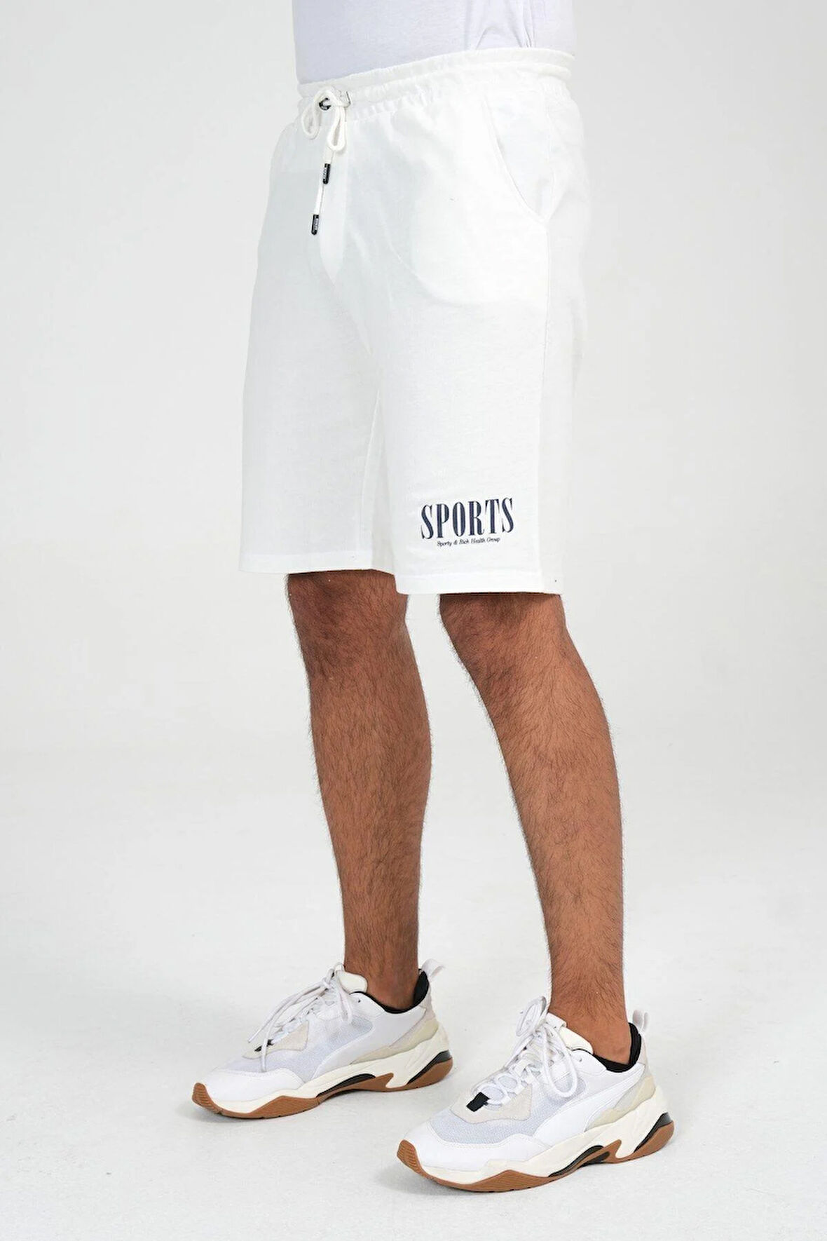 Spor Erkek Şort Bermuda %100 Pamuk